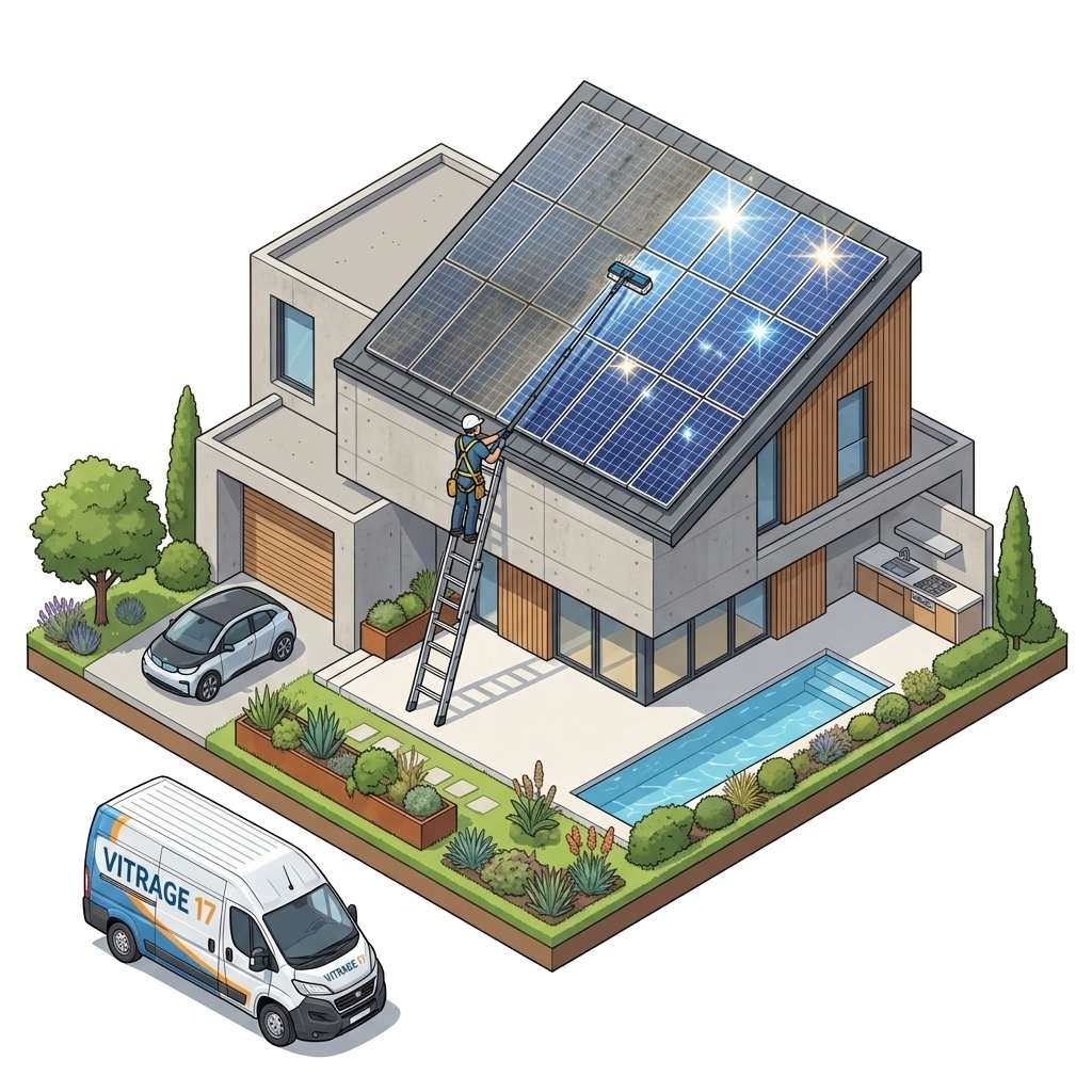 Illustration Panneaux Solaires